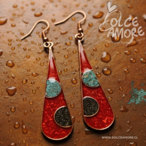 Aros de cobre gotas de Atacama