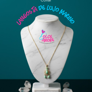 Collar langosta de lujo marino