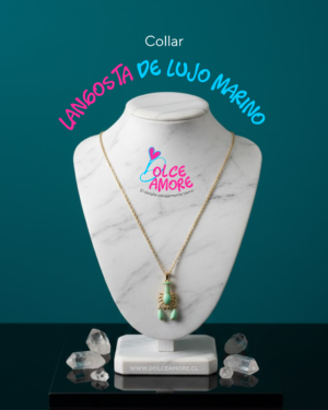 Collar langosta de lujo marino