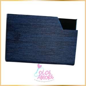 Tarjetero Ejecutivo Azul Náutico